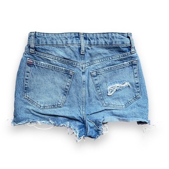 2 pairs Jean shorts with distraction details. BDG+ American Eagle sz 25/00 - Picture 3 of 8
